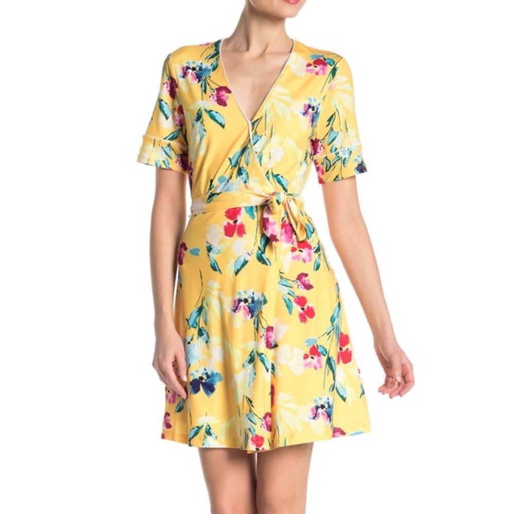 Alexia Admor Floral Wrap Dress NWT